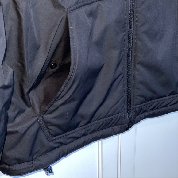 The North Face Mens Jester Reversible Quilted Bomber Jacket Medium Black Blue - Picture 11 of 16